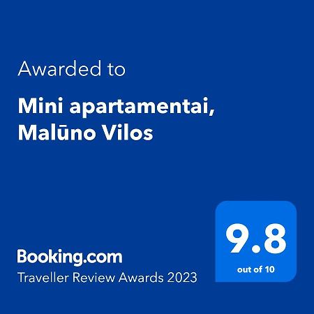 "Mini Apartamentai", Maluno Vilos Palanga Exterior foto